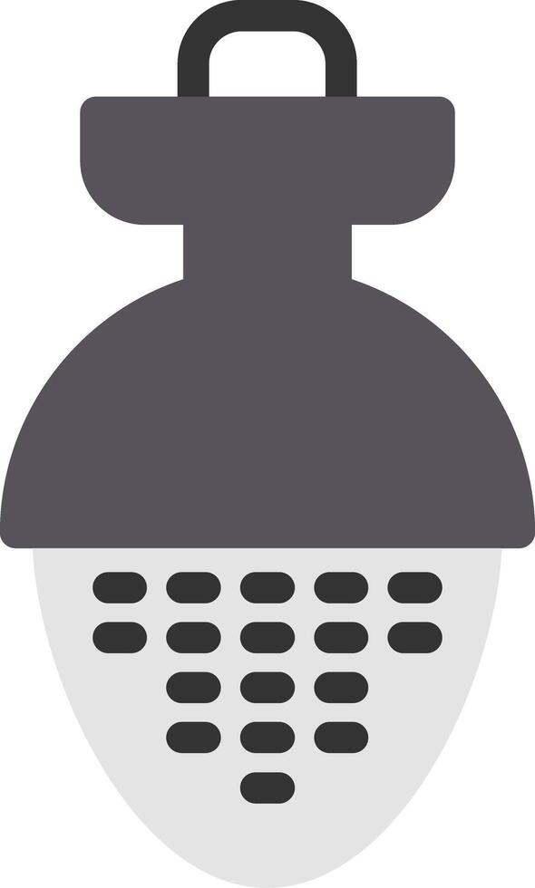 Tea Infuser Flat Icon vector