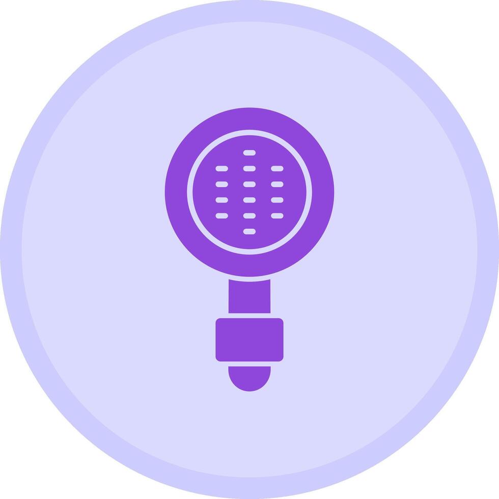 Tea Strainer Multicolor Circle Icon vector