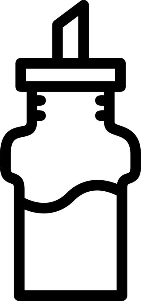 Oil and Vinegar Set Line Icon vector