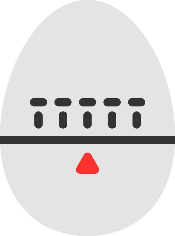 Egg Timer Flat Icon vector