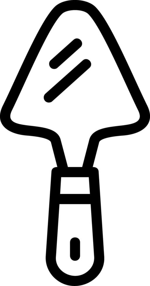 Cake Server Line Icon vector