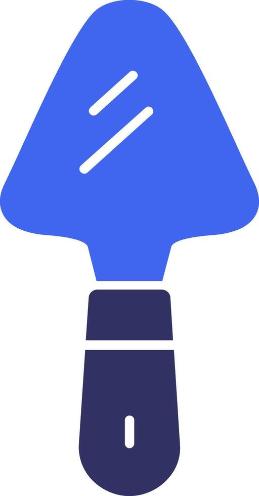 Cake Server Solid Two Color Icon vector
