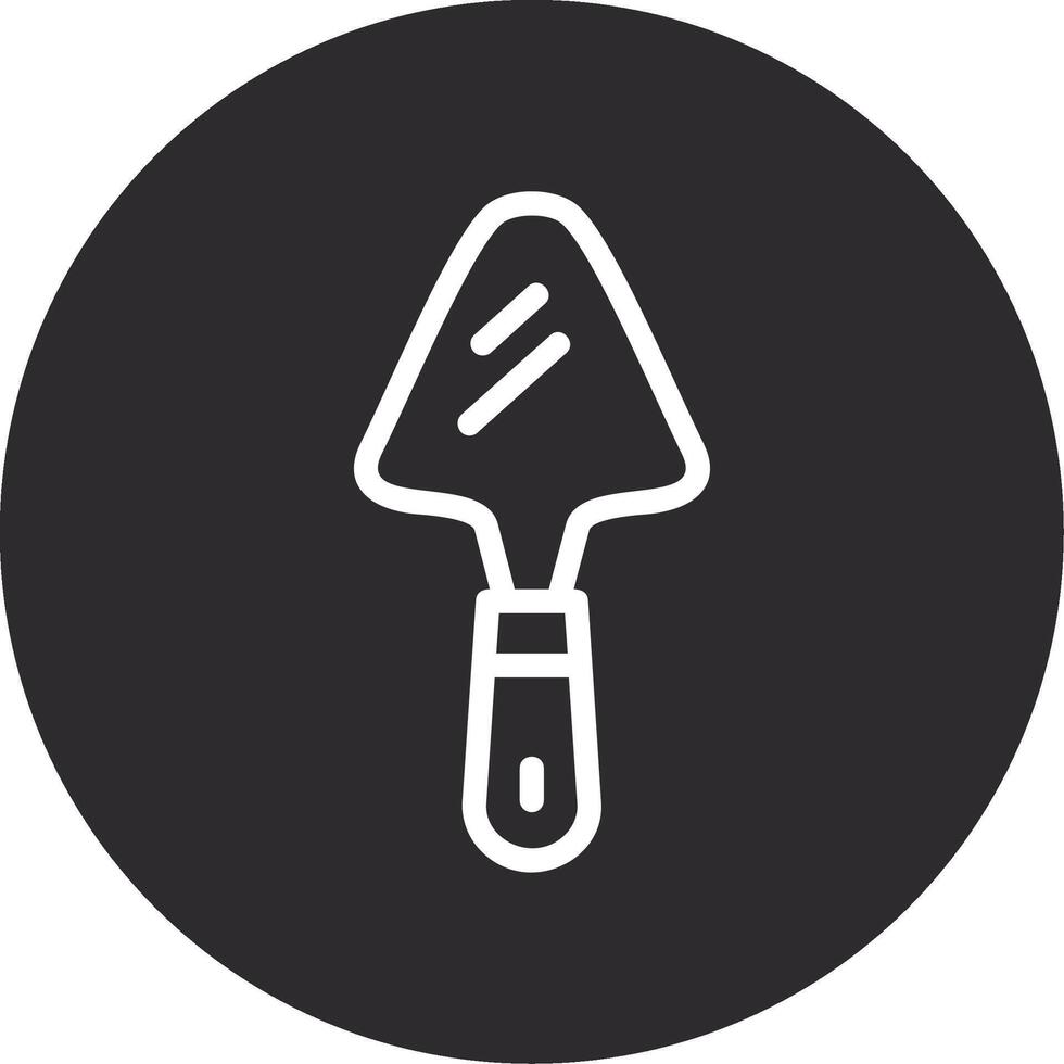 Cake Server Inverted Icon vector