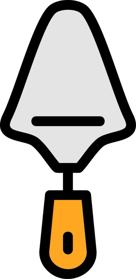 Pie Server Line Filled Icon vector