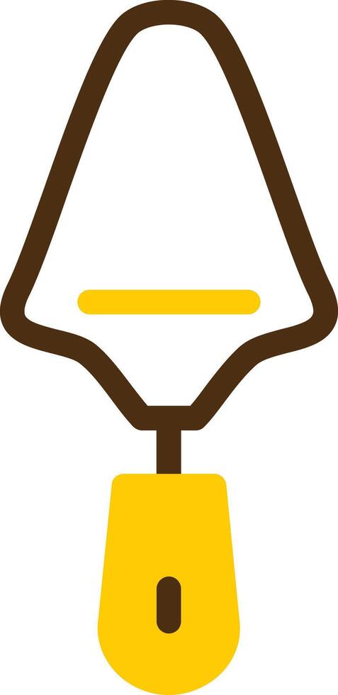 Pie Server Yellow Lieanr Circle Icon vector
