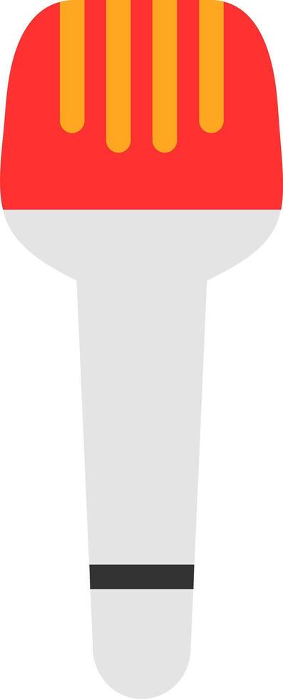 Pastry Brush Flat Icon vector