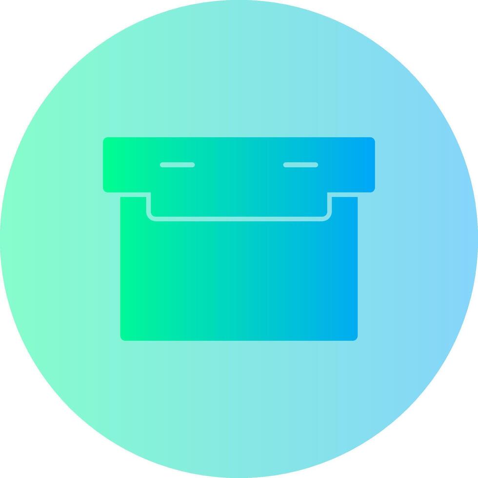 Dough Cutter Gradient Circle Icon vector