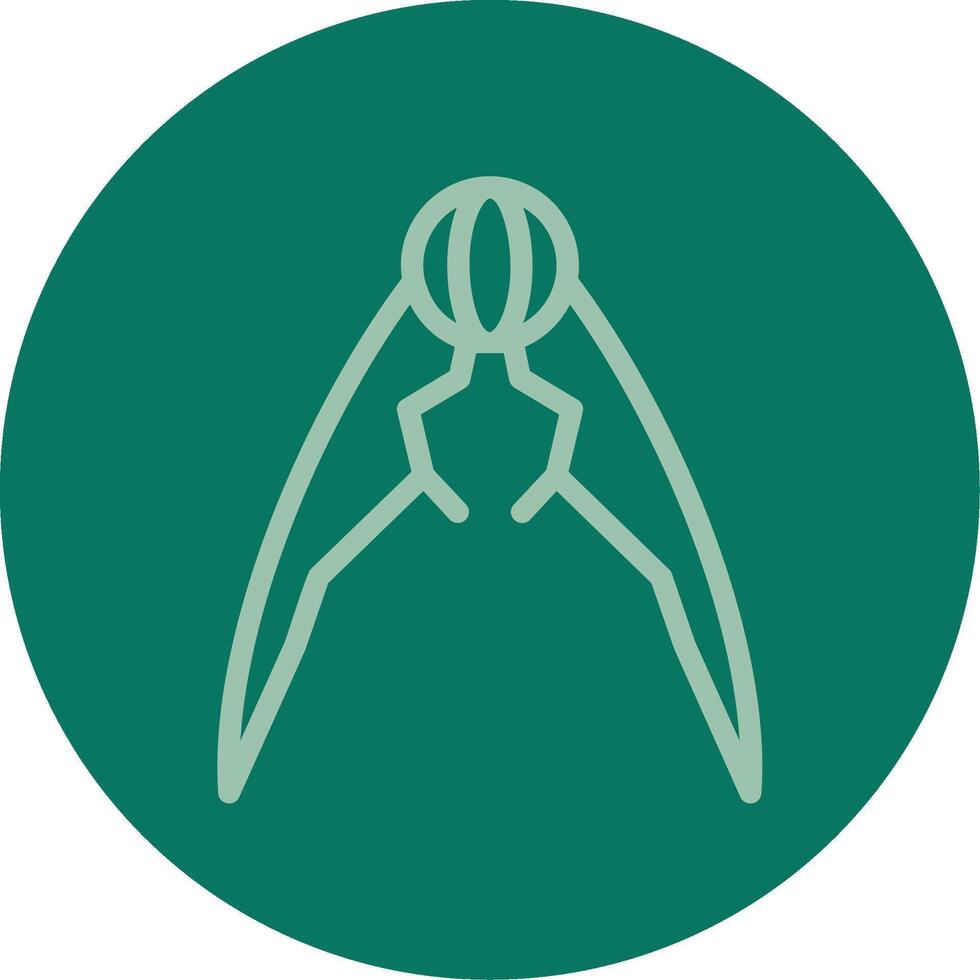 Tableware Nutcracker Line Multi color Icon vector