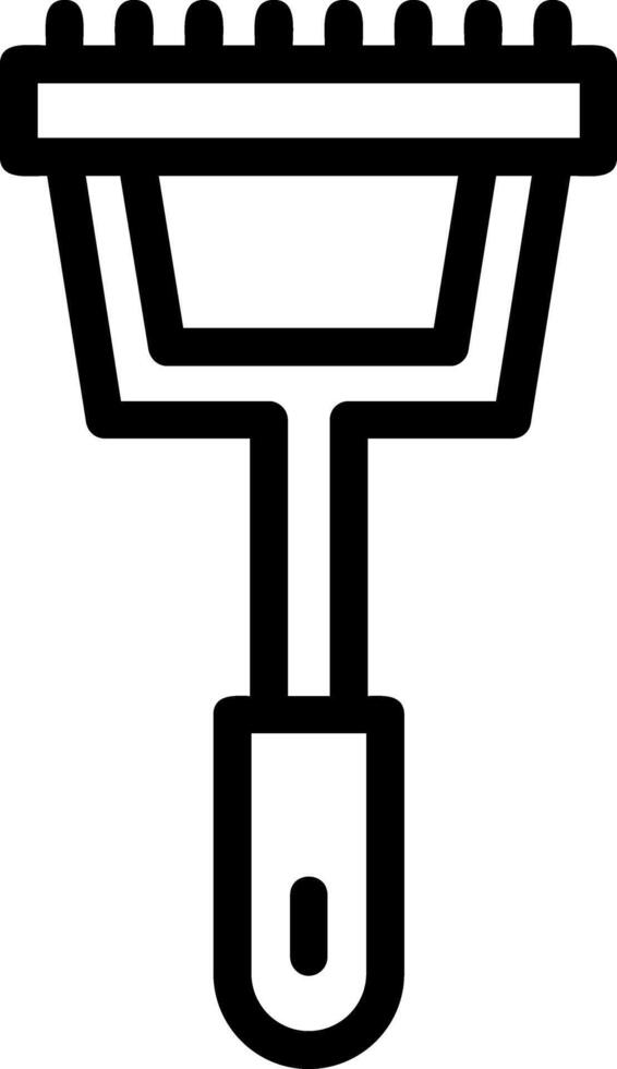 Potato Masher Line Icon vector