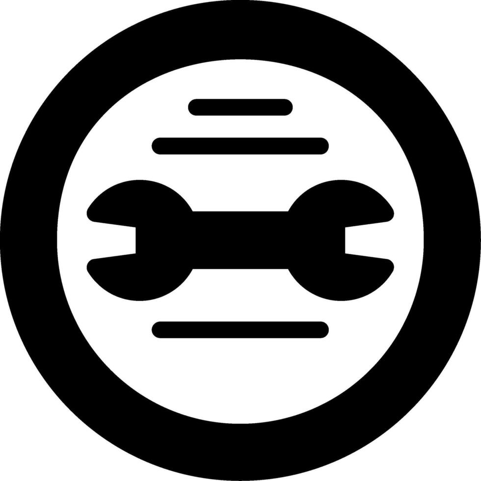 Badge Glyph Icon vector
