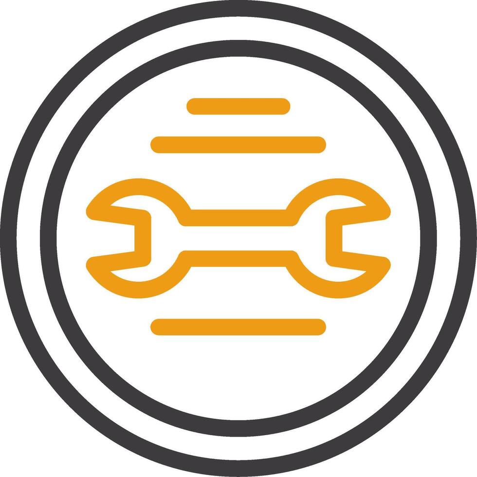 Badge Line Circle Icon vector
