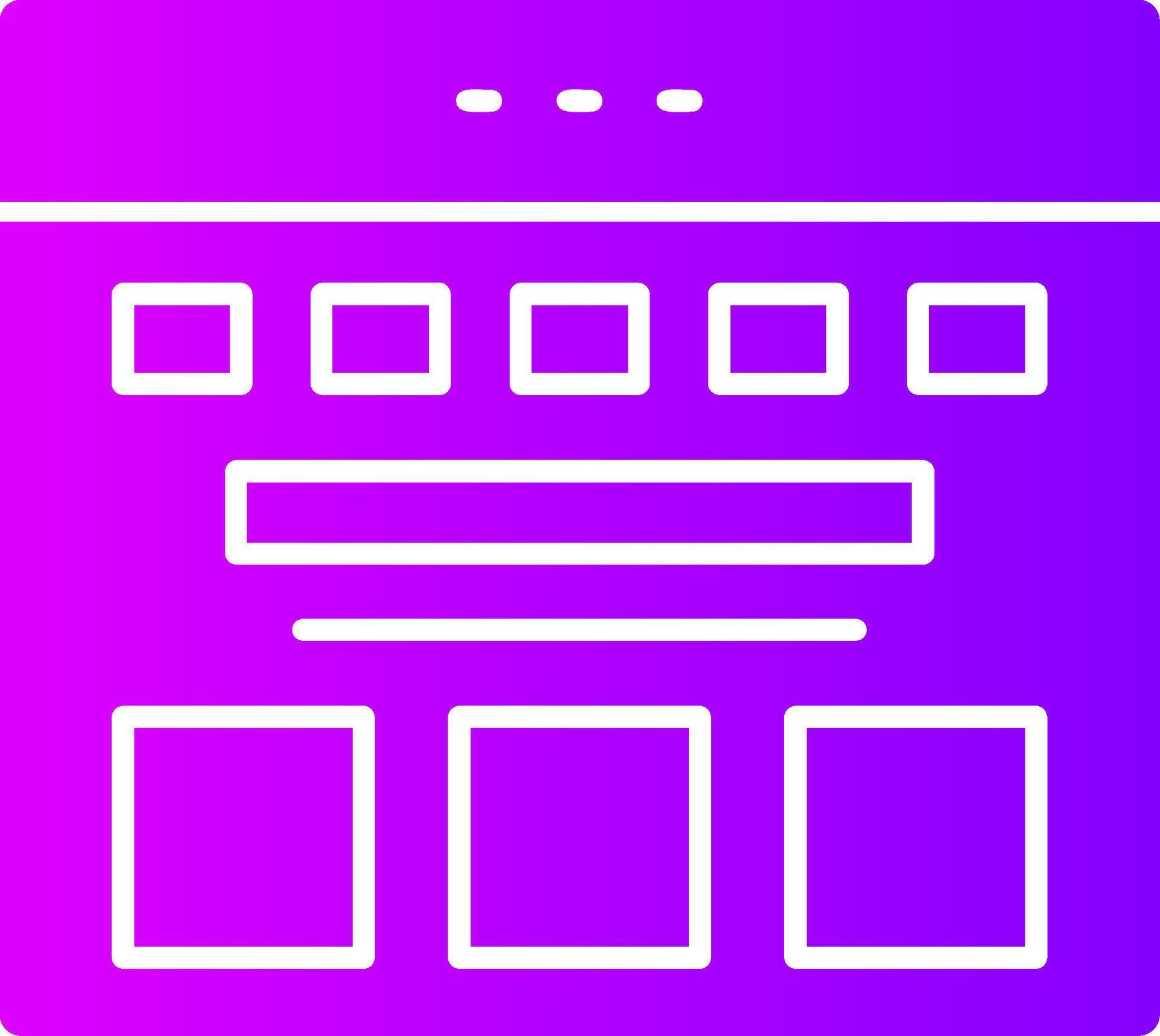 Portfolio for showcasing work Solid Multi Gradient Icon 39501600 Vector ...