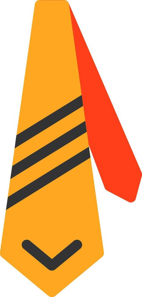 Tie Flat Icon vector