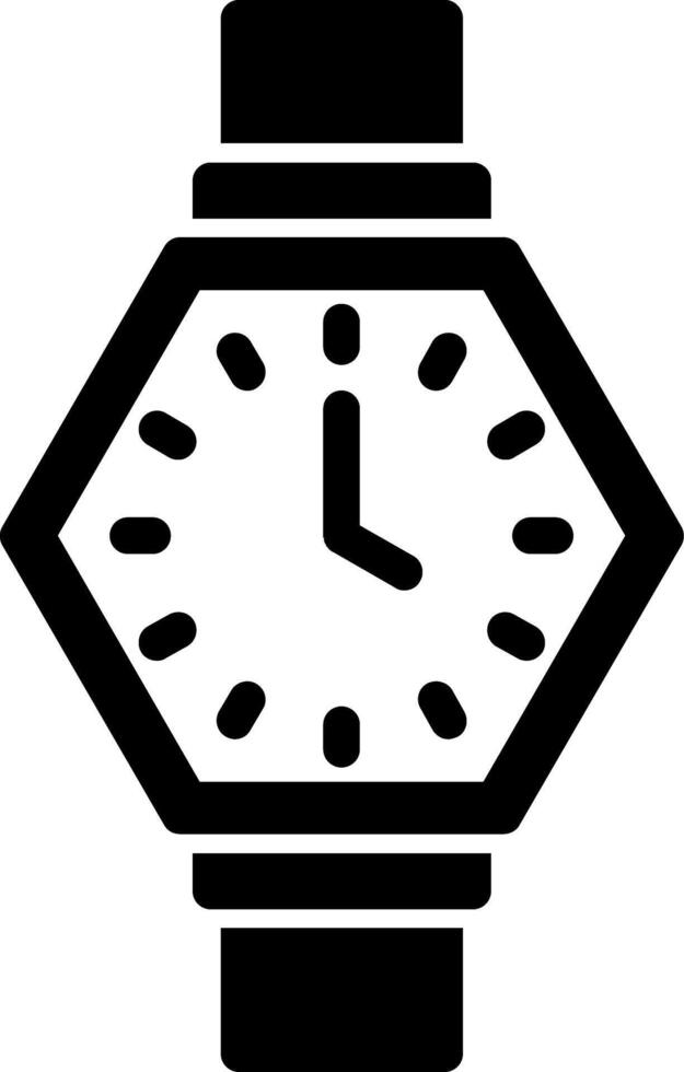 Watch Glyph Icon vector