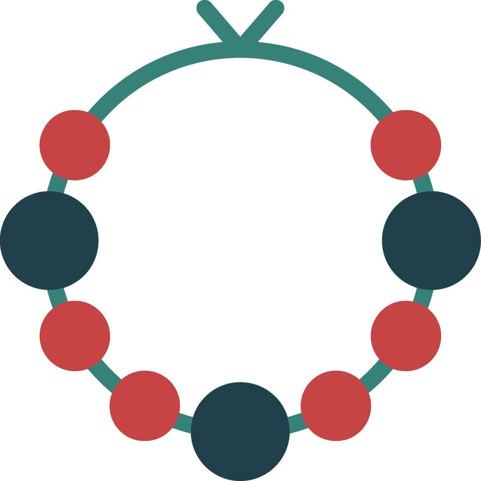 Bracelet Glyph Two Color Icon vector