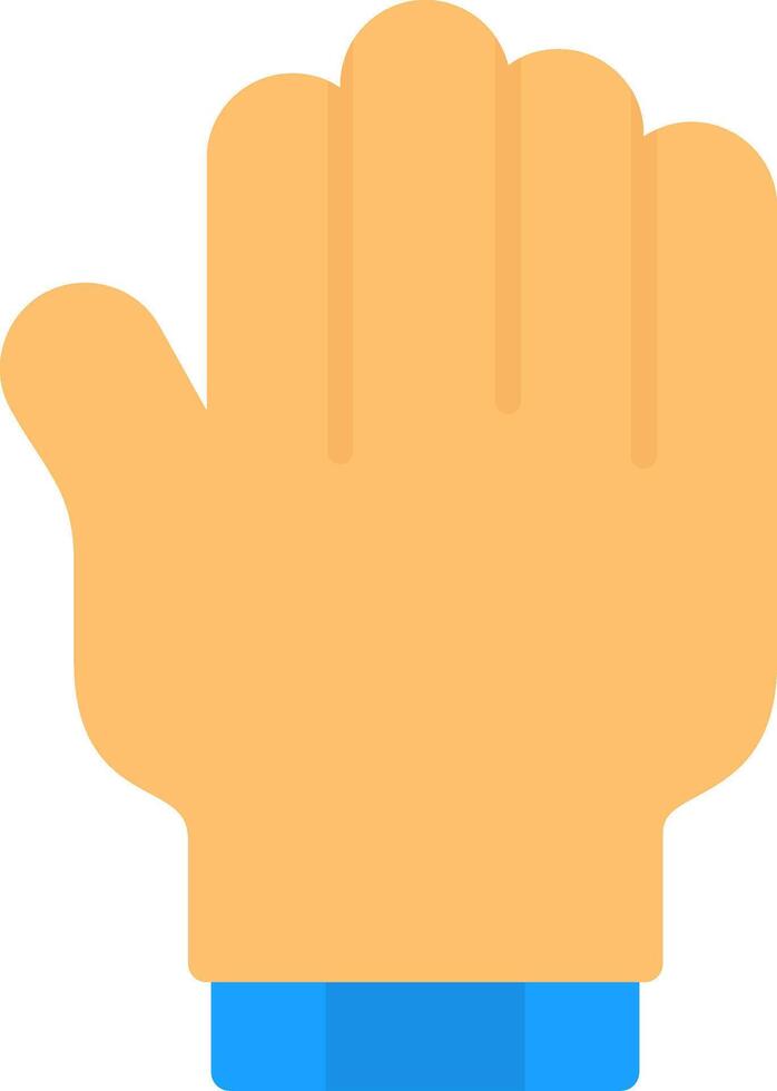 Glove Flat Icon vector