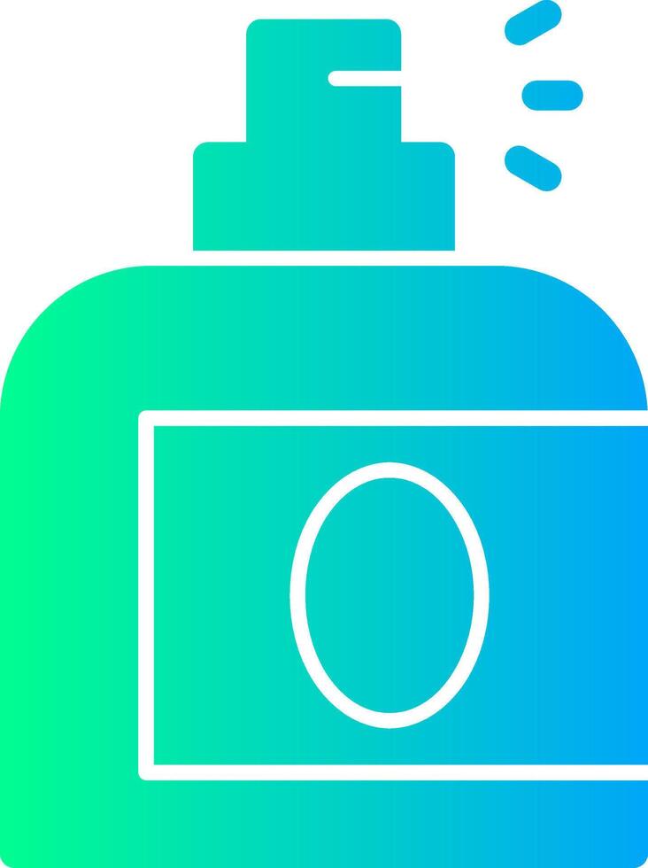 Perfume Solid Multi Gradient Icon vector