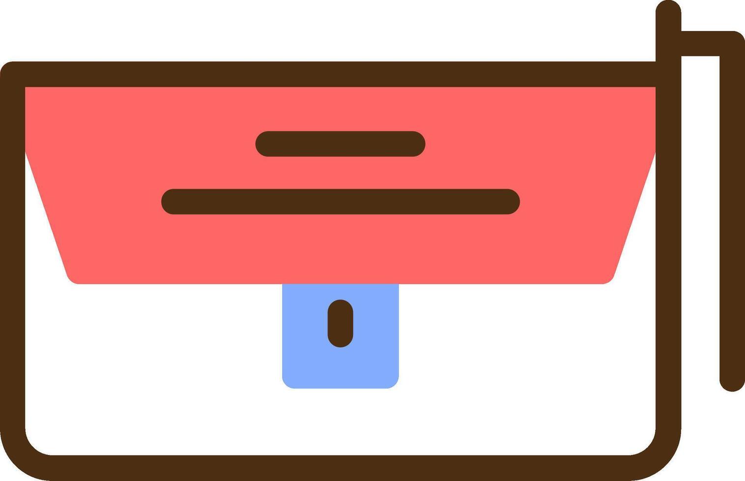 Clutch Color Filled Icon vector