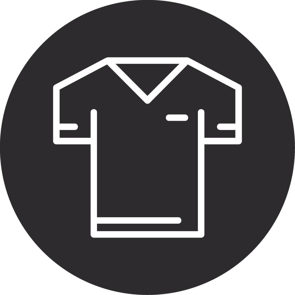 T-shirt Inverted Icon vector