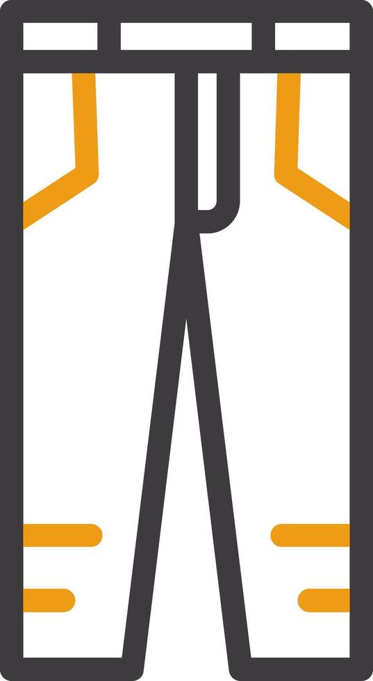 Jeans Glyph Circle Icon vector