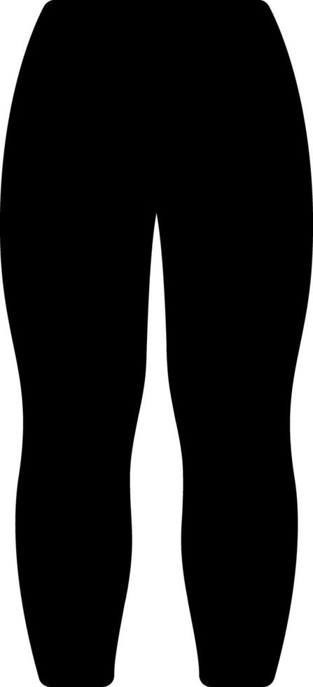 Leggings Glyph Icon vector