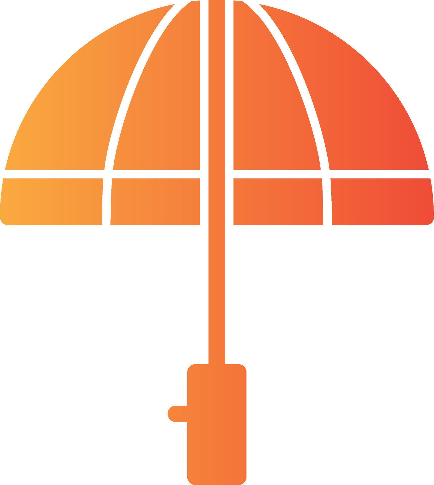 Umbrella Solid Multi Gradient Icon 39504834 Vector Art at Vecteezy