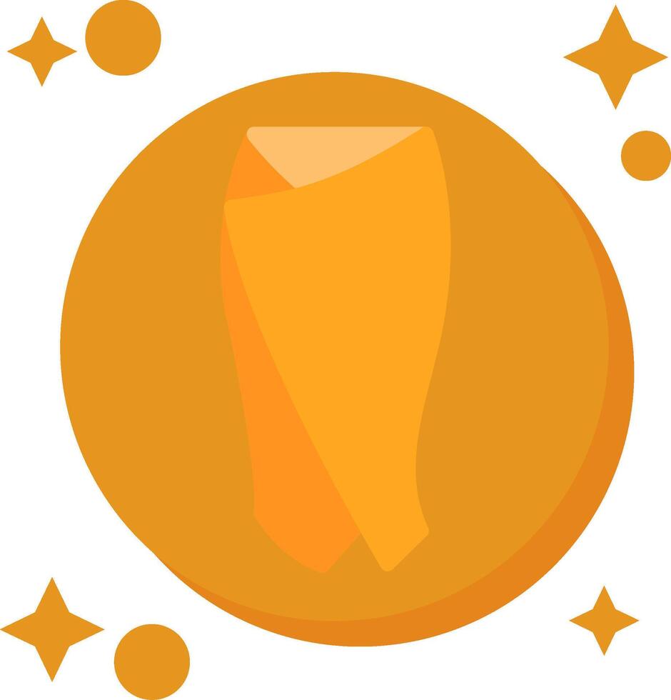 Sarong Tailed Color Icon vector
