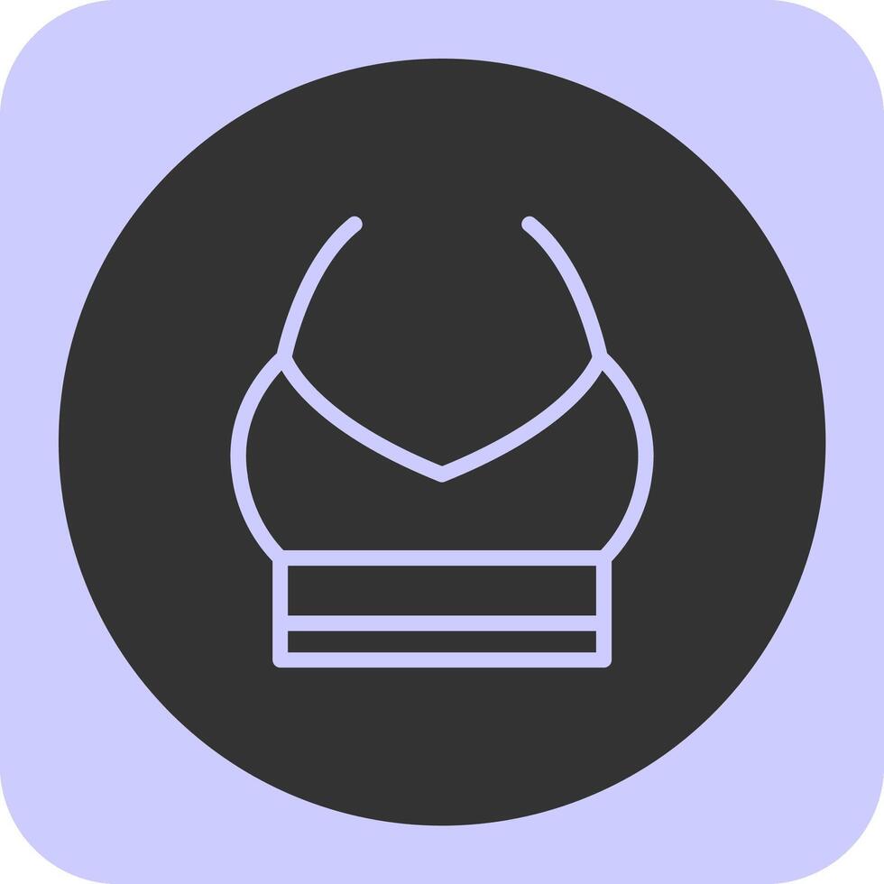 Bandeau Linear Round Icon vector