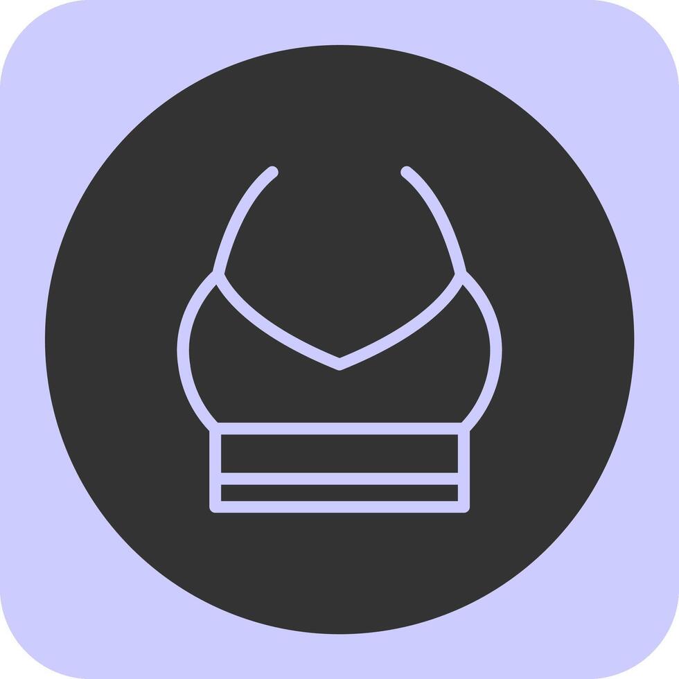 Bandeau Linear Round Icon vector