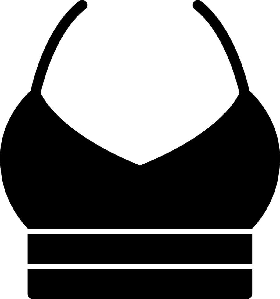 Bandeau Glyph Icon vector