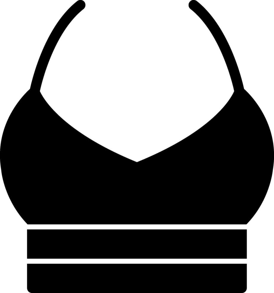 bandeau glifo icono vector