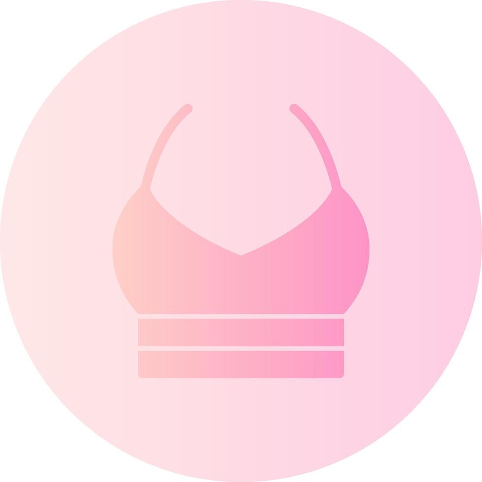 Bandeau Gradient Circle Icon vector