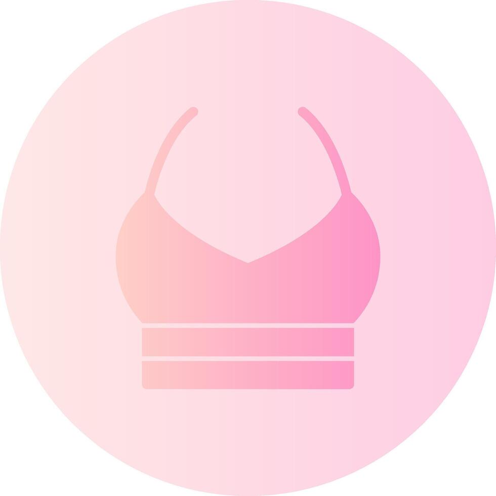 Bandeau Gradient Circle Icon vector