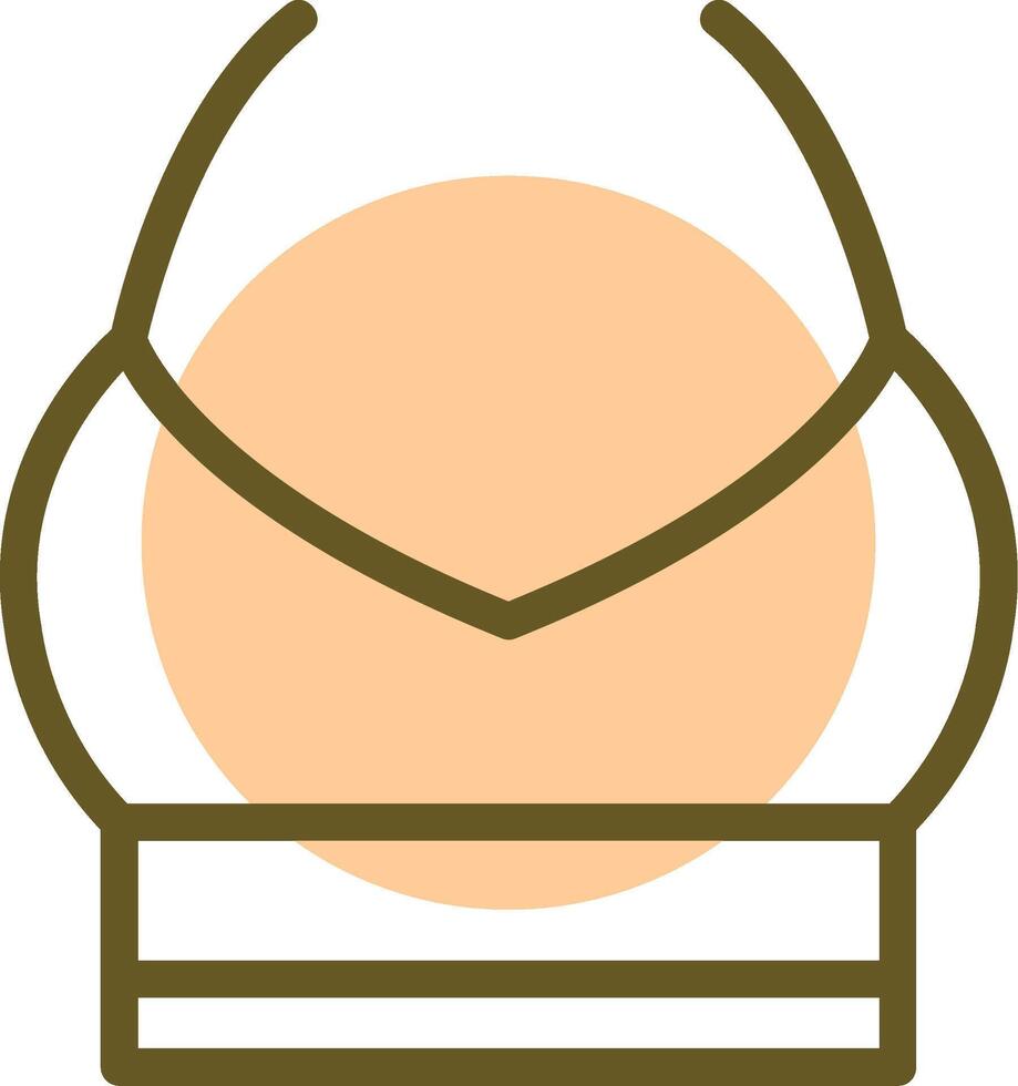 Bandeau Linear Circle Icon vector