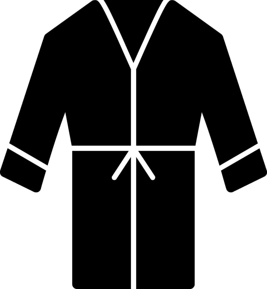 Tunic Glyph Icon vector