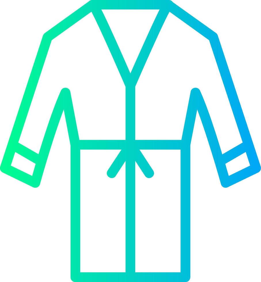 Tunic Linear Gradient Icon vector