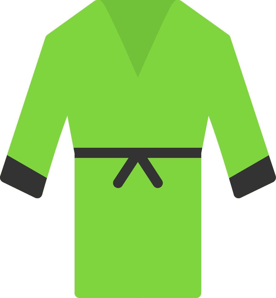 Tunic Flat Icon vector