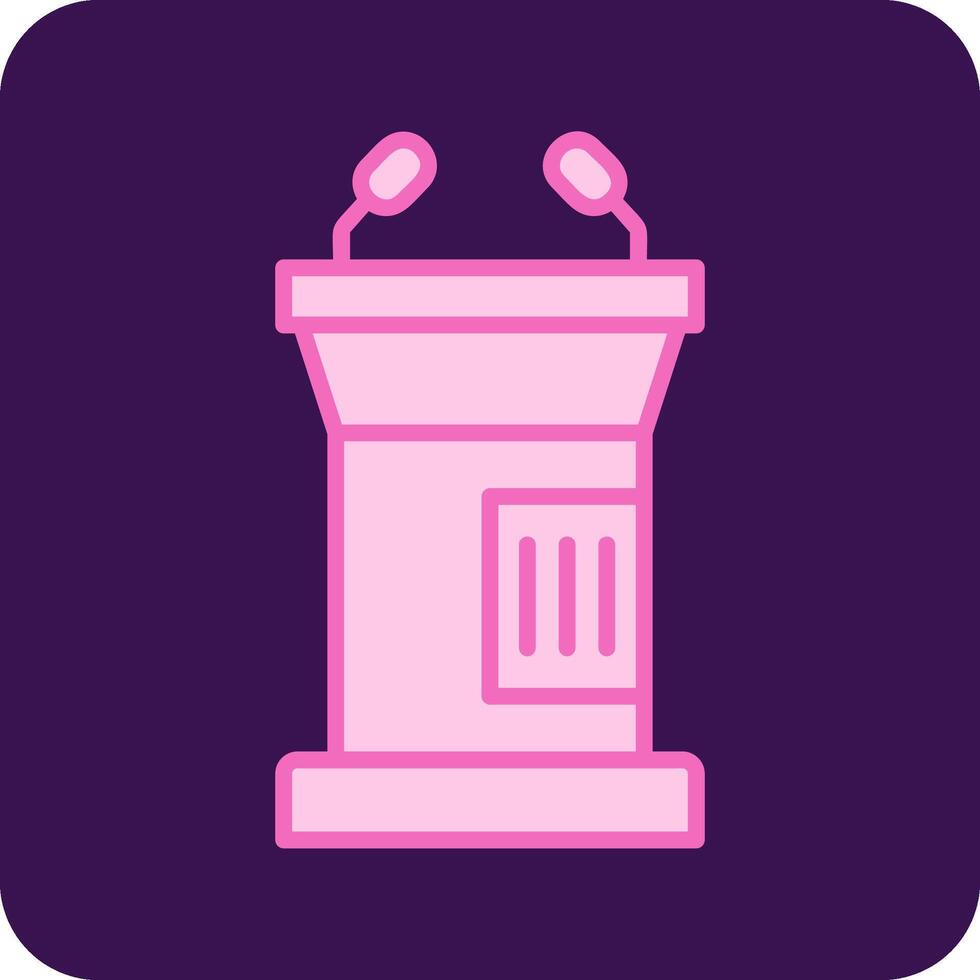Lectern Vector Icon