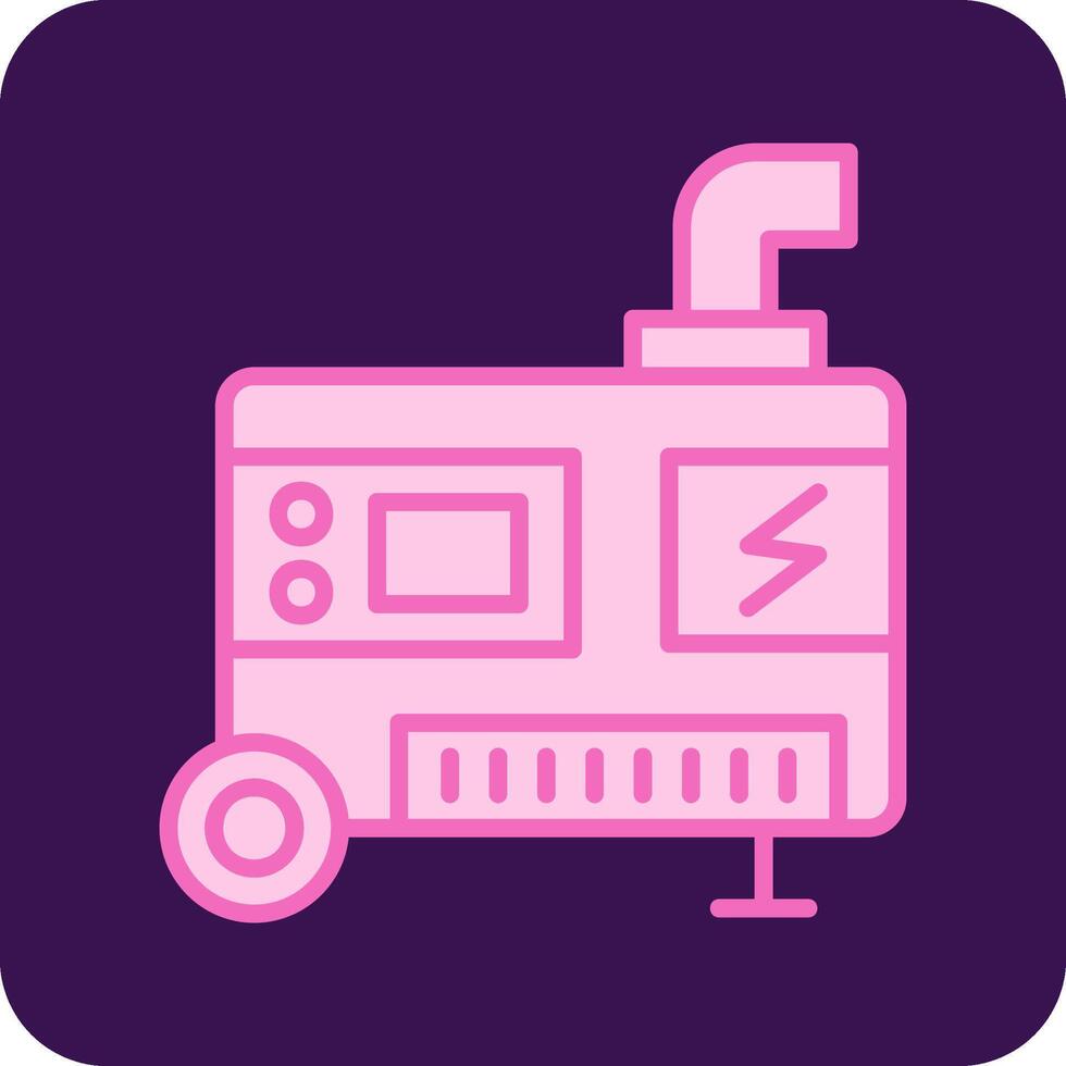 Electric Generator Vector Icon