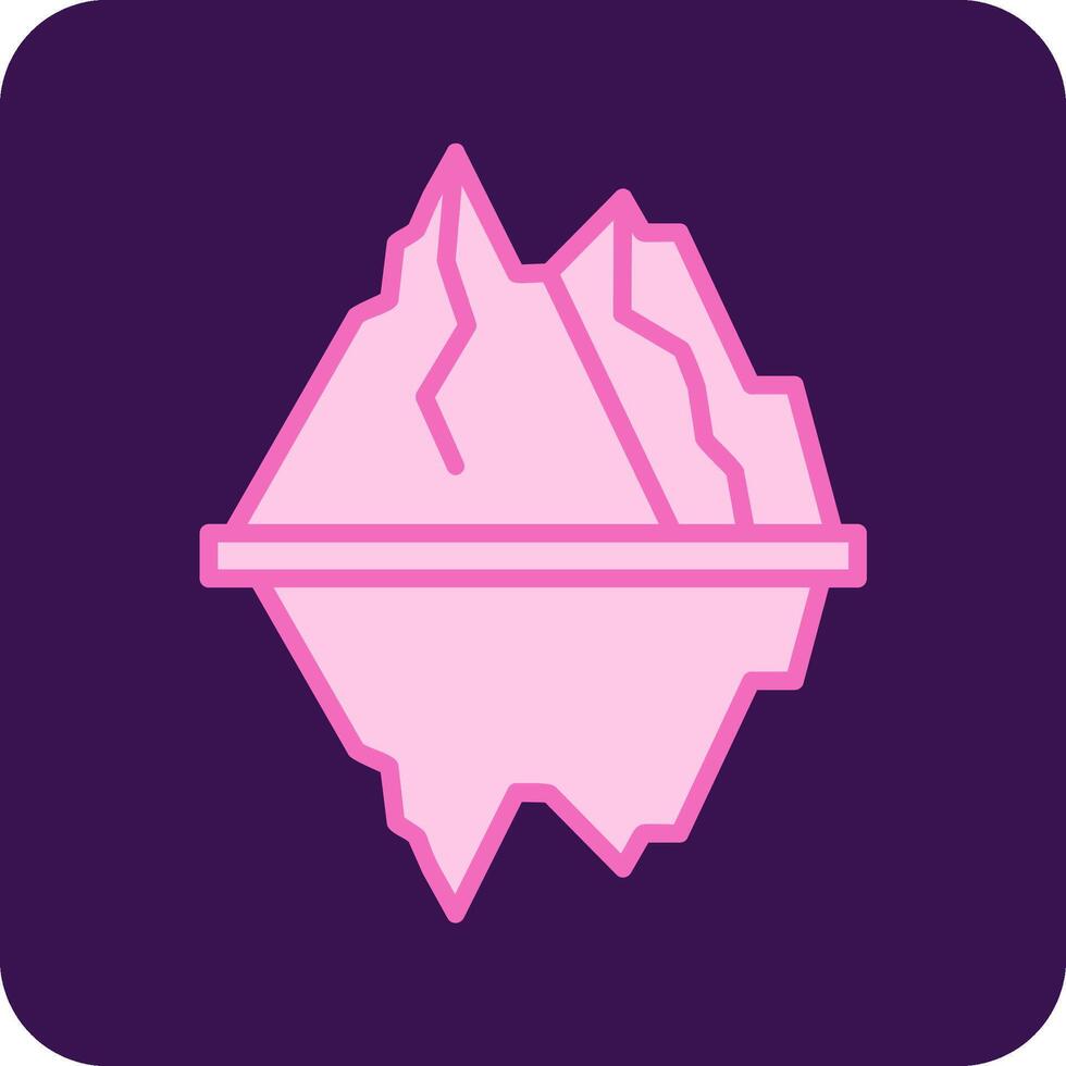 Iceberg Vector Icon