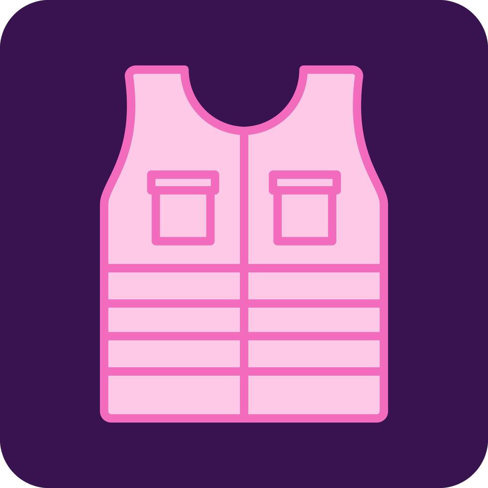 Safety Jacket Vector Icon