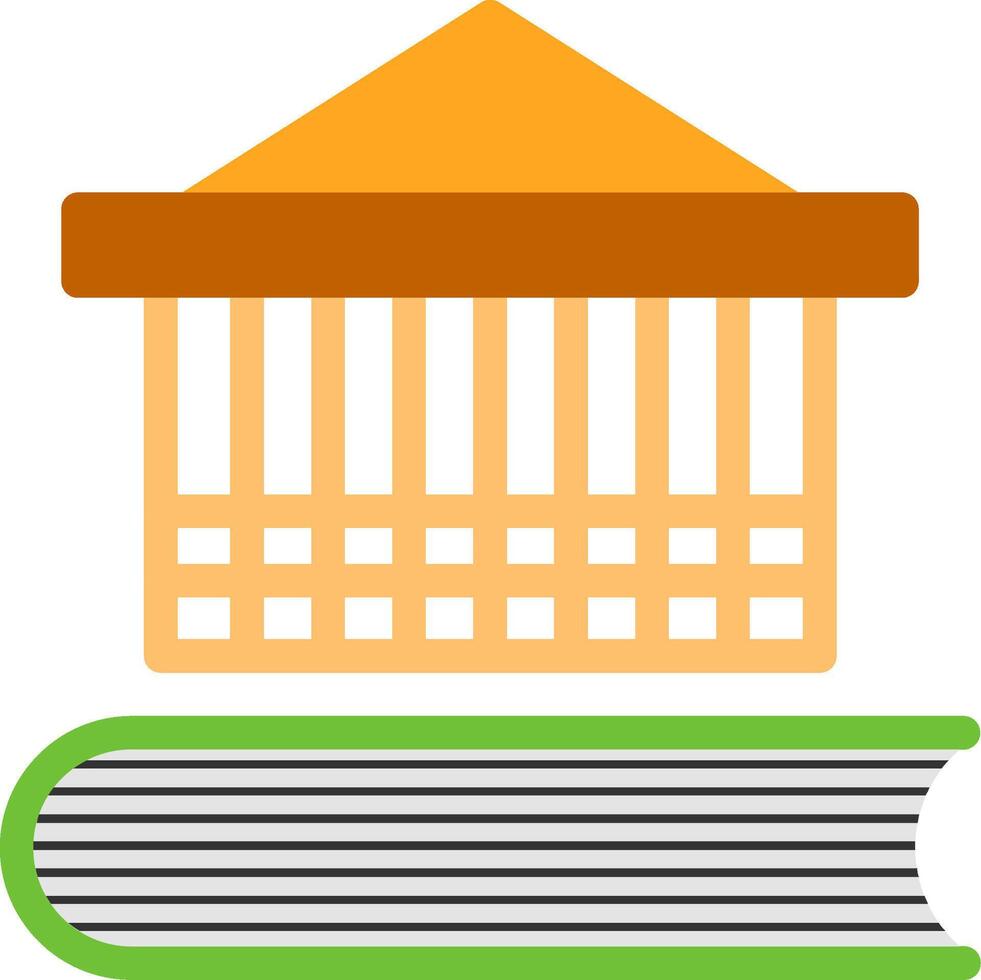 Learn Loom Flat Icon vector