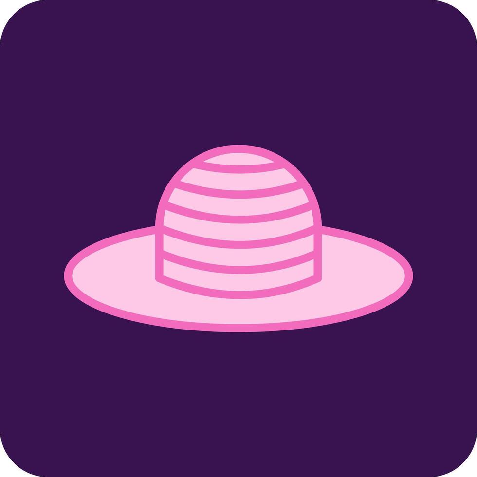 Sun Hat Vector Icon