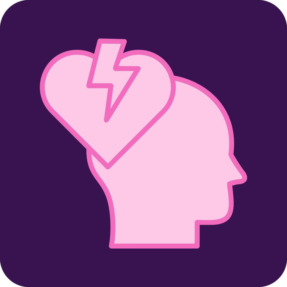 Broken Heart Vector Icon