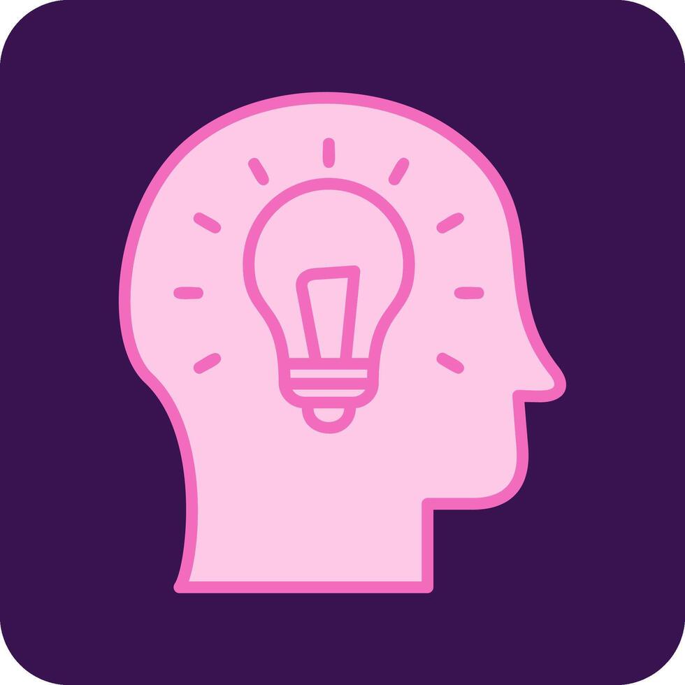 Human idea Vector Icon