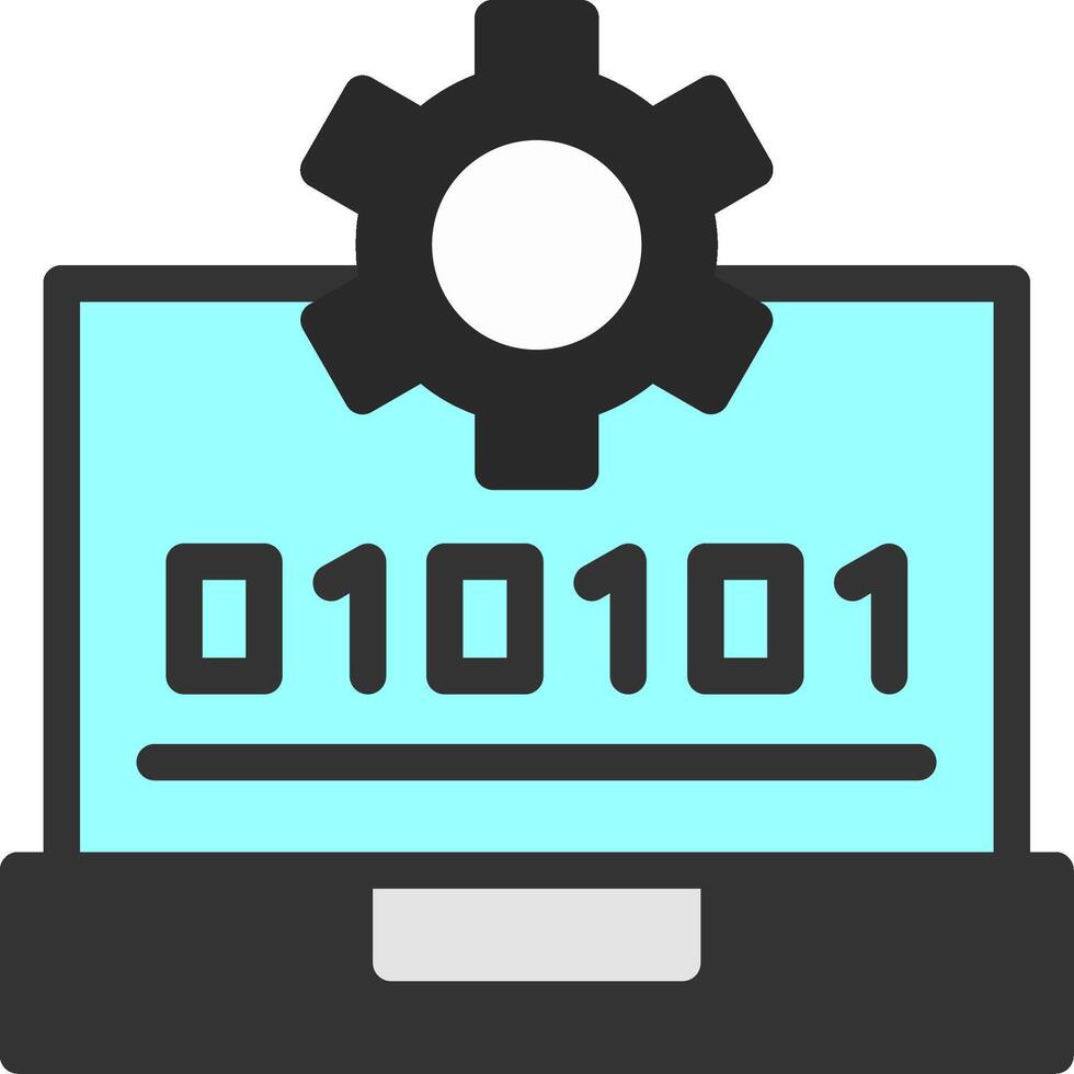Swift Skill Flat Icon vector