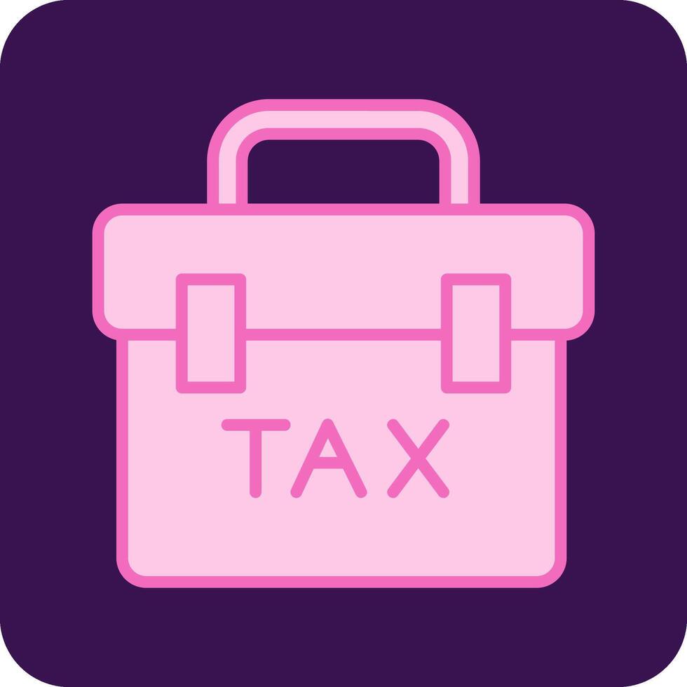 Tax Portfolio Vector Icon