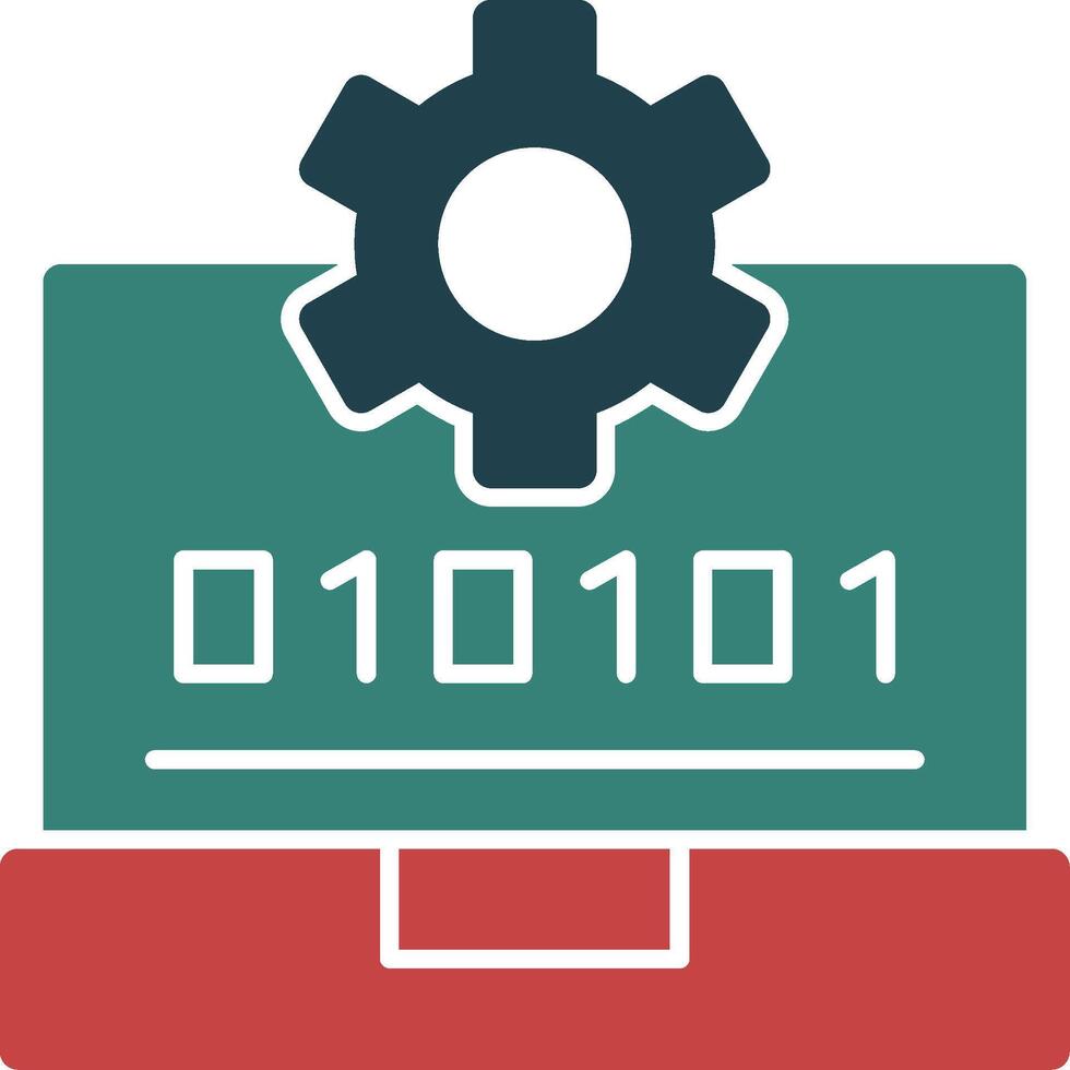 Swift Skill Glyph Two Color Icon vector