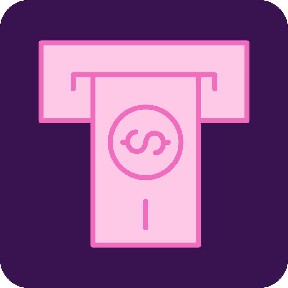 Withdraw Money Vector Icon