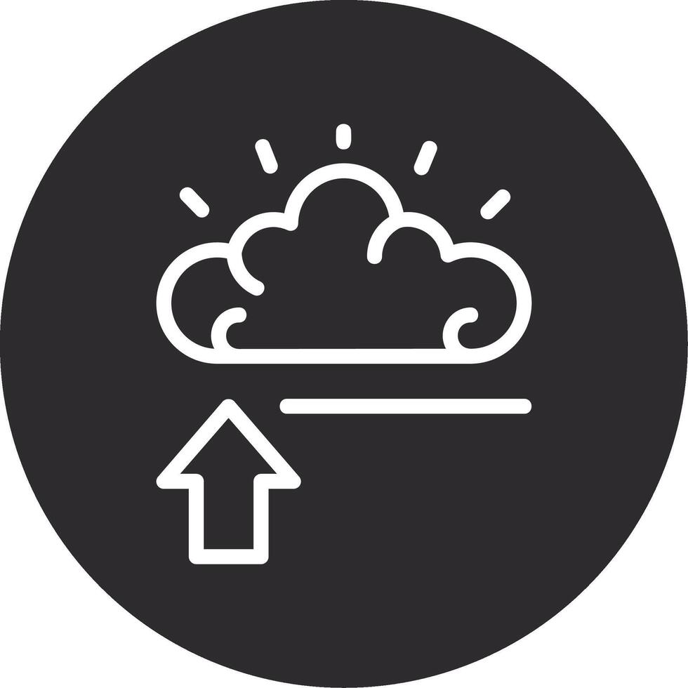 Mind Swipe Inverted Icon vector